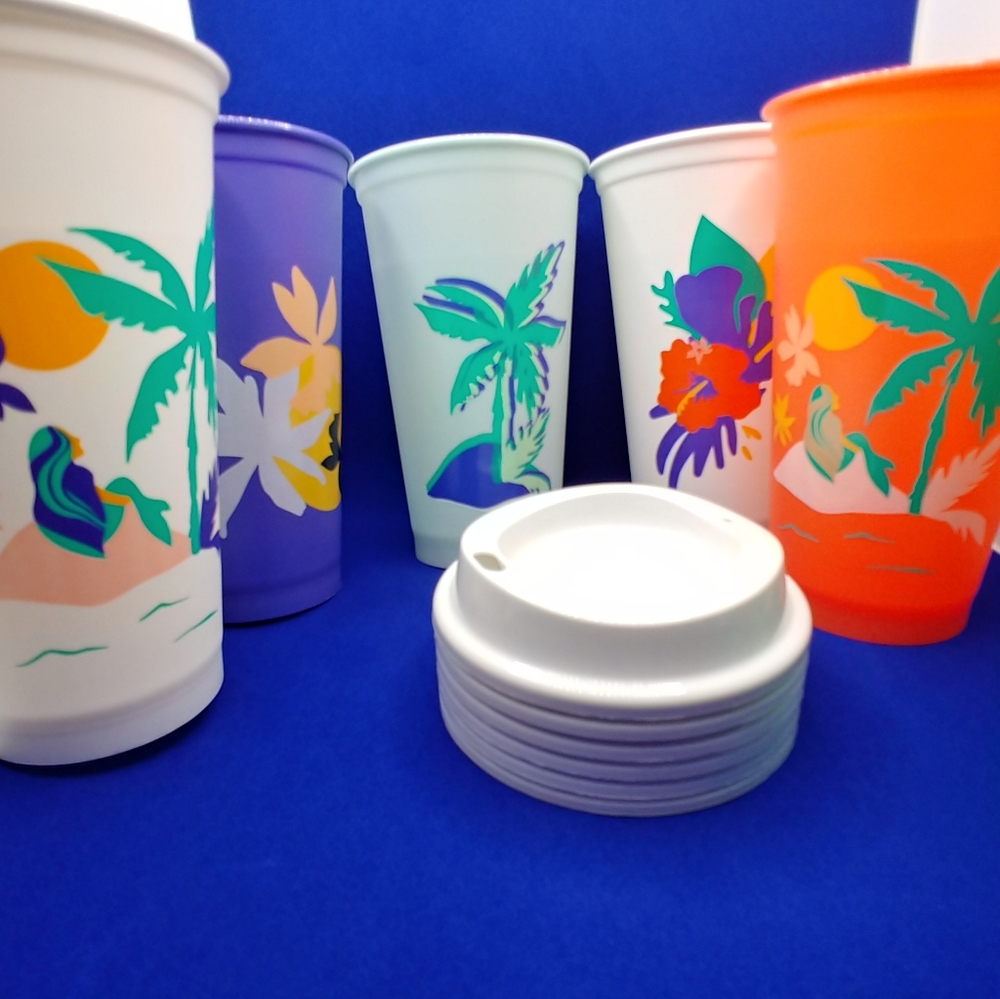 Last One! Starbucks Summer Cups Mermaid, Hibiscus